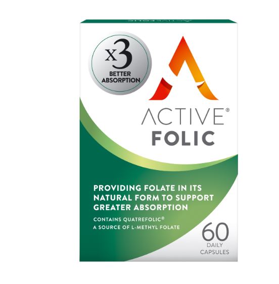 ACTIVE IRON FOLIC GREATER ABSORPTION IN 60 CAP