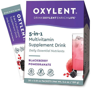 
                
                    Load image into Gallery viewer, OXYLENT MULTIVITAMIN SPARKLING BLACKBERRY 30PK
                
            