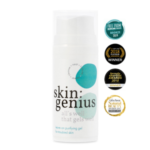 SKIN GENIUS LEAVE ON PURIFYING GEL ALLS WELL THAT ENDS WELL
