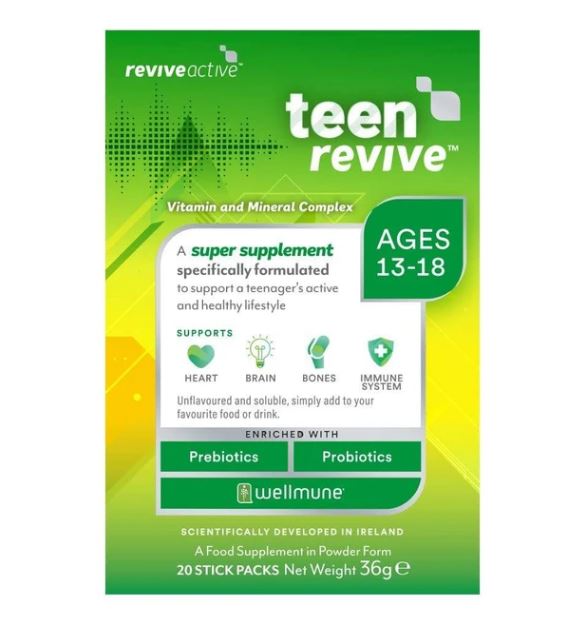 TEEN REVIVE AGES 13 - 18 20 DAY+20% EXTRA FREE 24 PACK
